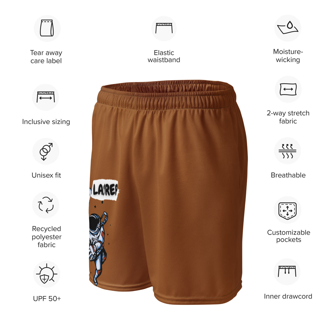 Relentless Shorts (Rich Gold)